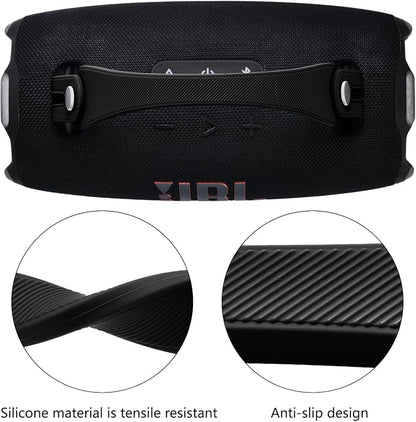 Black Silicone Strap