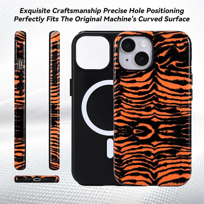 Orange Tiger Stripes