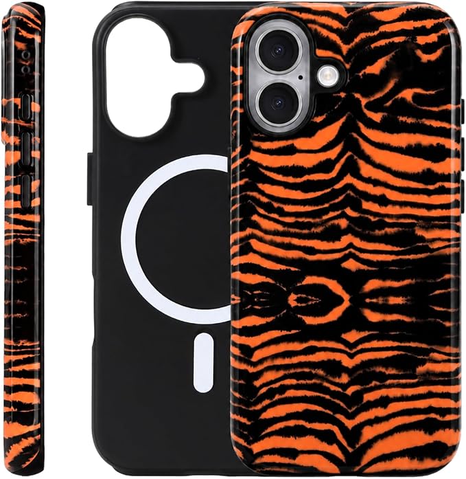 Orange Tiger Stripes