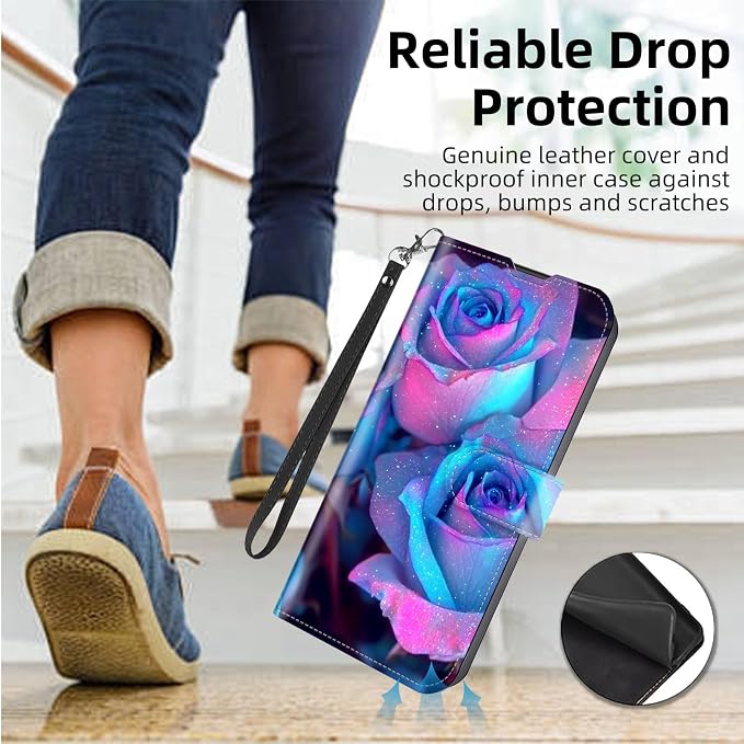 Blue Purple Rose I
