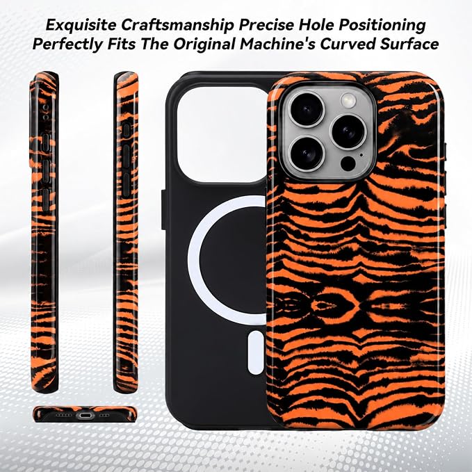 Orange Tiger Stripes