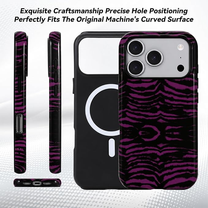 Fuchsia Tiger Stripe