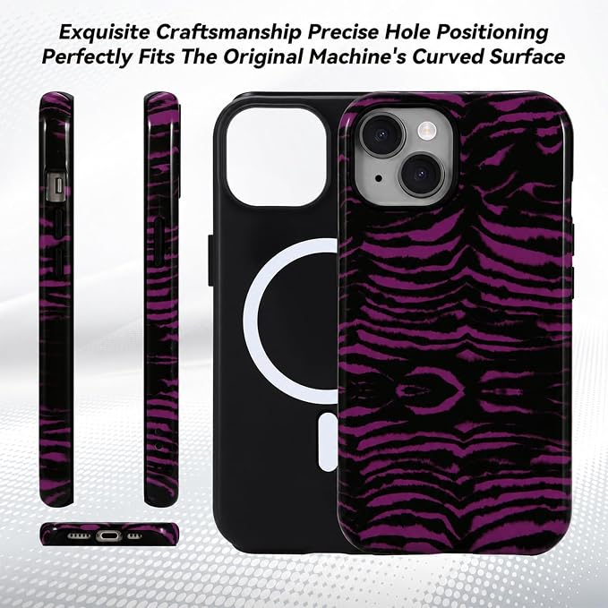 Fuchsia Tiger Stripe