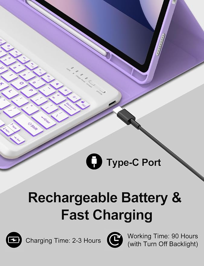 Purple, Backlit