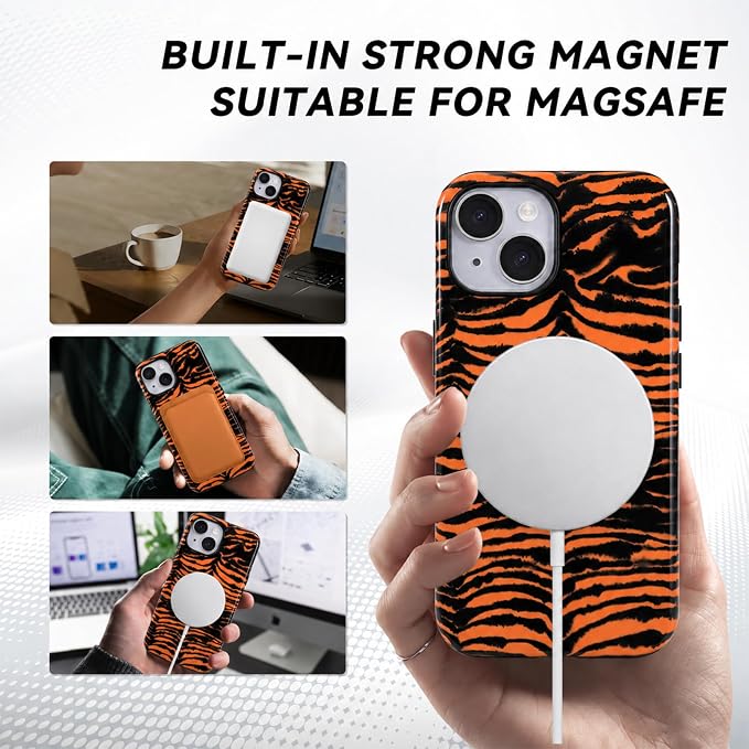 Orange Tiger Stripes
