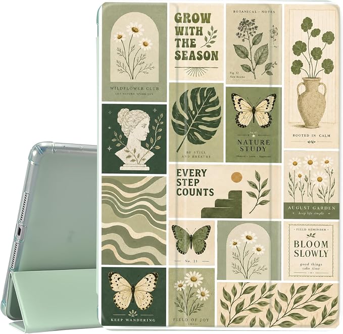 Plant Collage Green