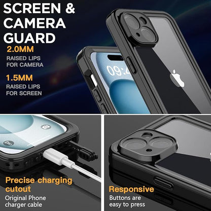 Clear Black Waterproof