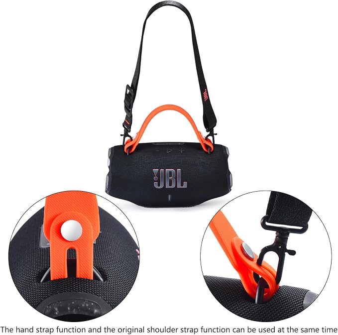 Orange Silicone Strap