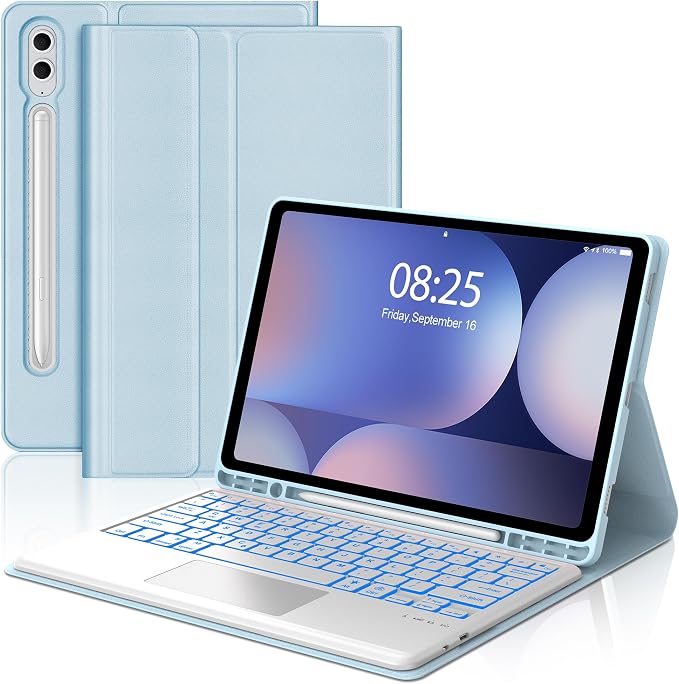 Blue, with Trackpad