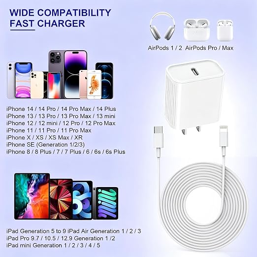 White 3Pack 10ft