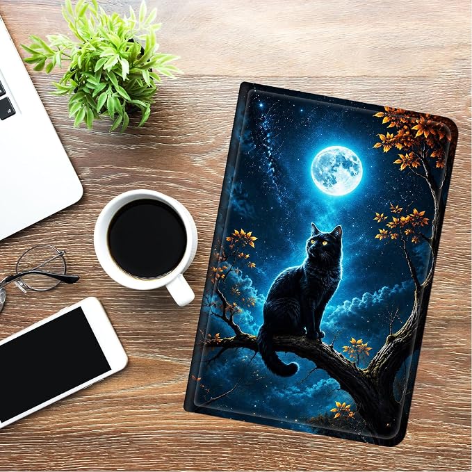 Mystical Black Cat Moon