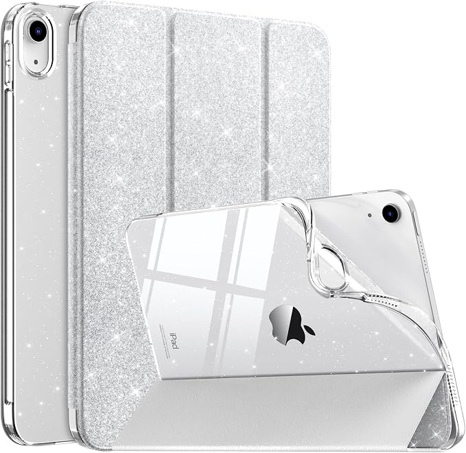 Glitter White Silver