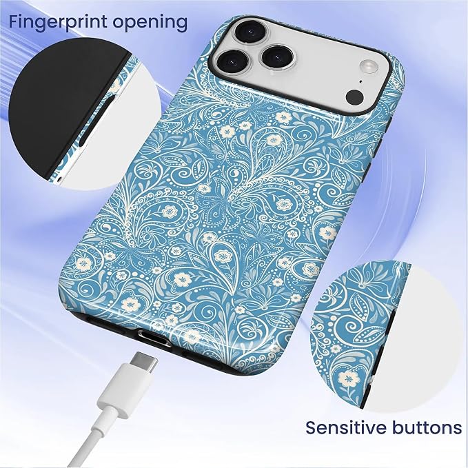 Blue Paisley