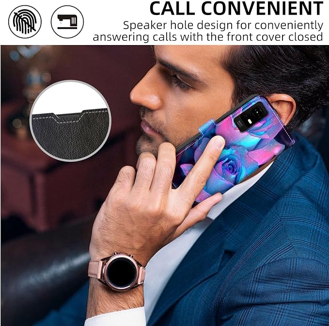 Blue Purple Rose I