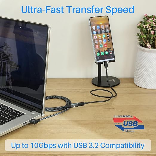 USB Right Angle - C F