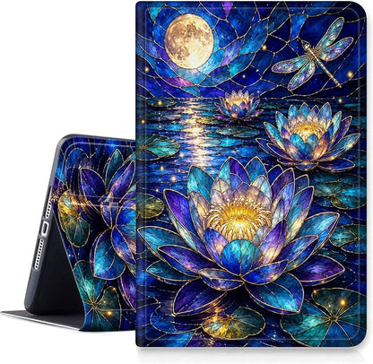 Purple Lotus Flower Moon