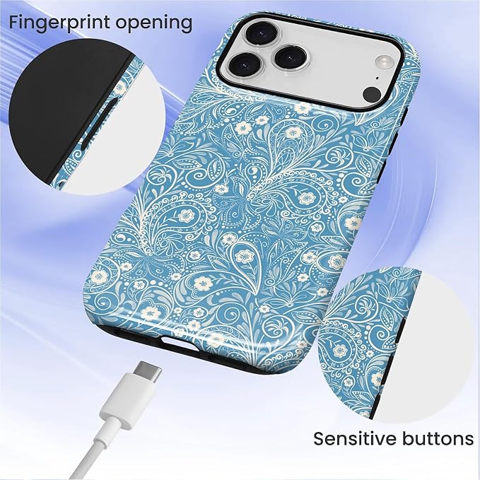Blue Paisley