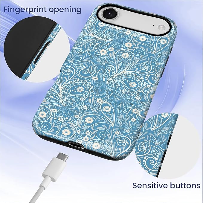 Blue Paisley