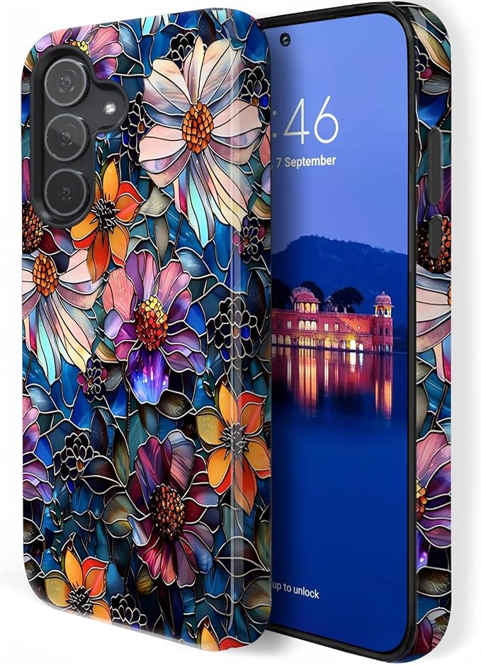 Artistic Stained Glass Floral