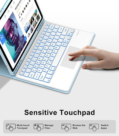 Blue, with Trackpad