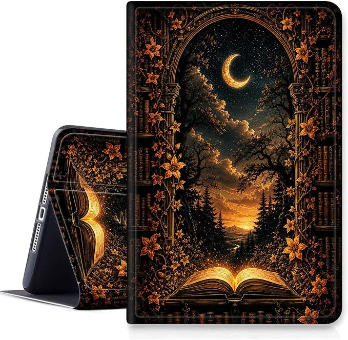 Magic Book Moon Forest