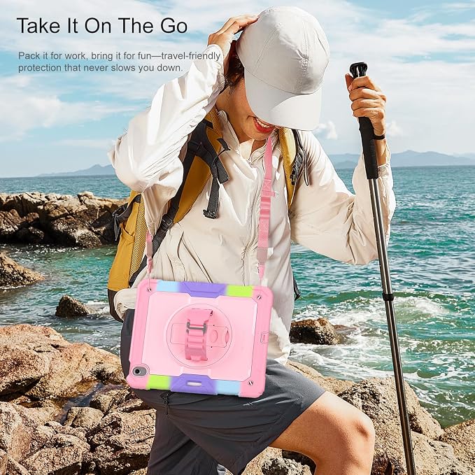 Rainbow & Pastel Pink