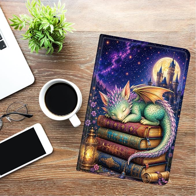 Cute Dragon & Books
